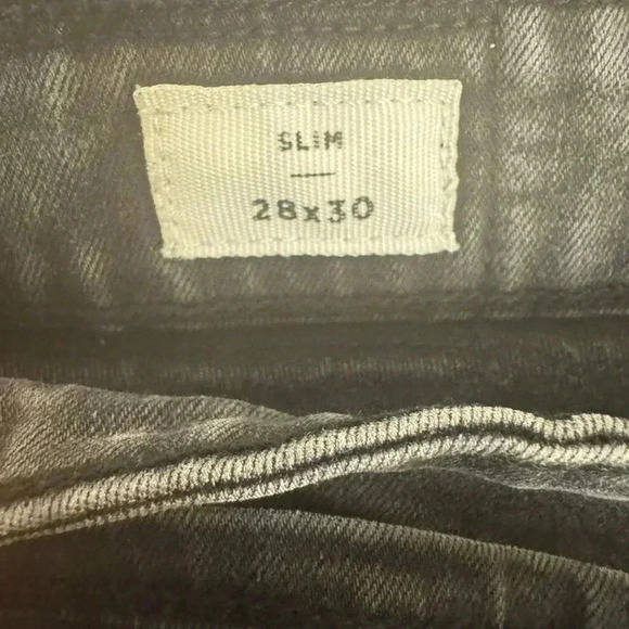 PacSun Jeans Slim fit stretchy material Grey 28x30 Excellent used condition - Picture 3 of 7